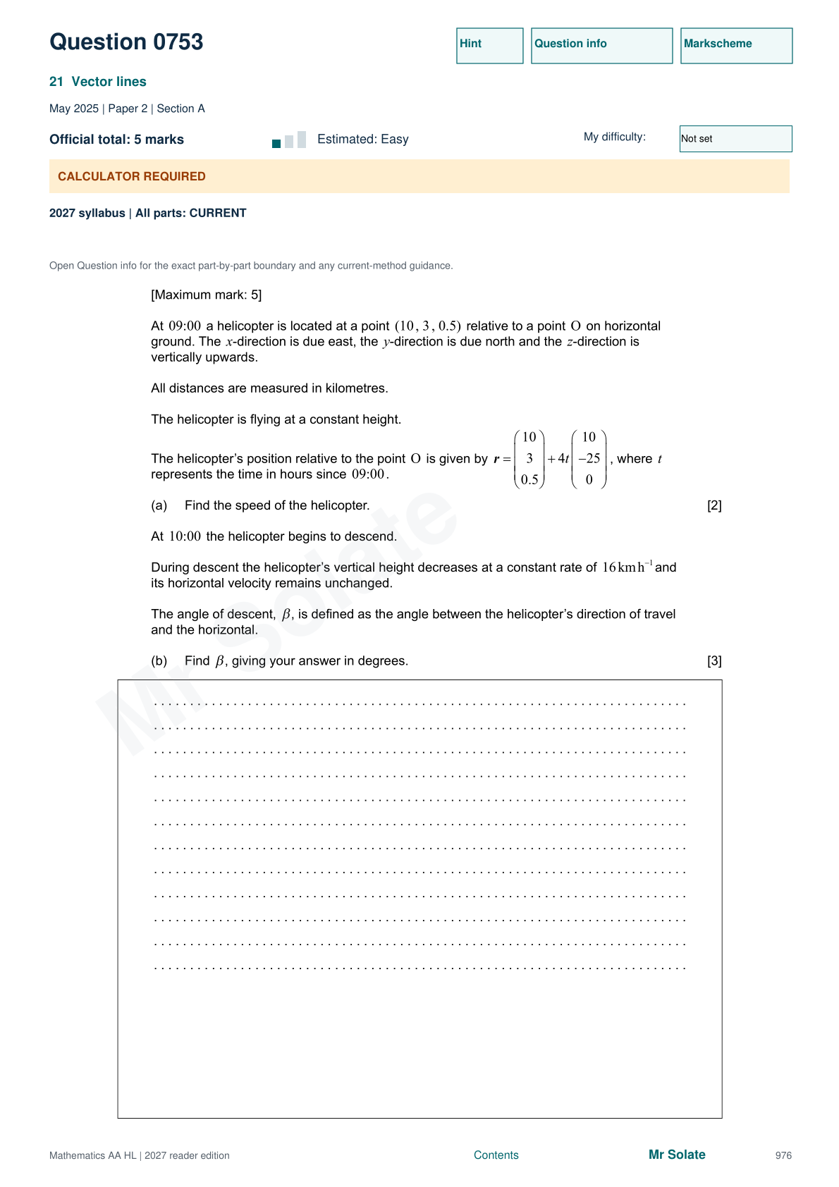 Original Mathematics question 753, page 976