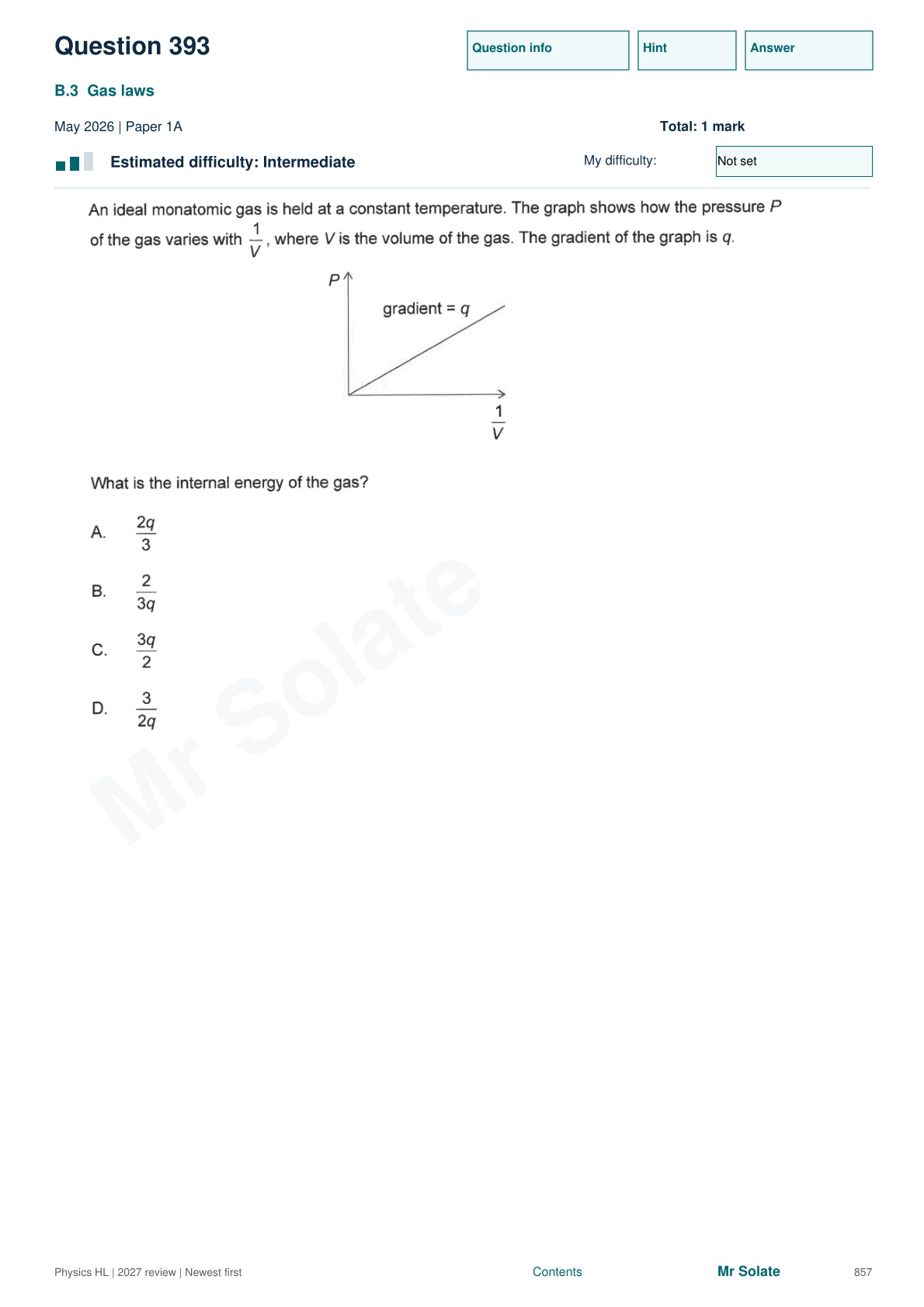 Original Physics question 393, page 857