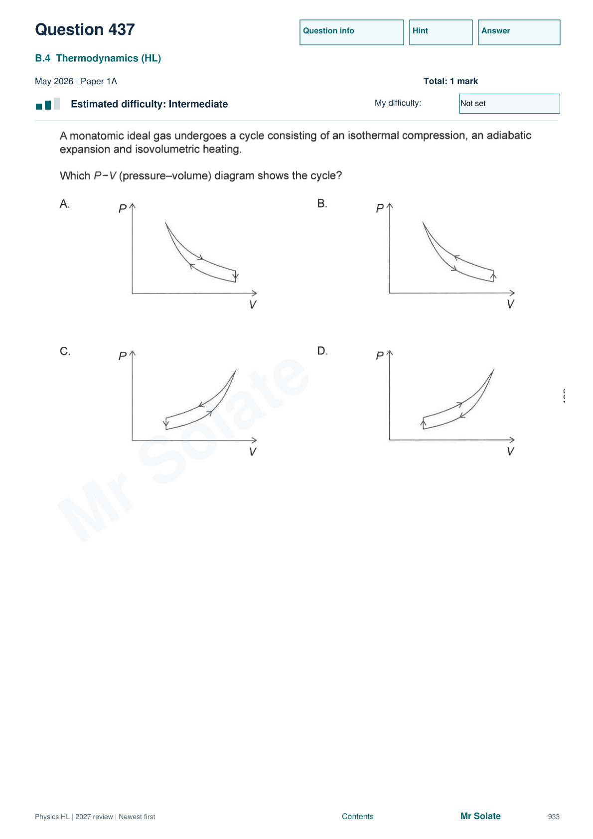 Original Physics question 437, page 933