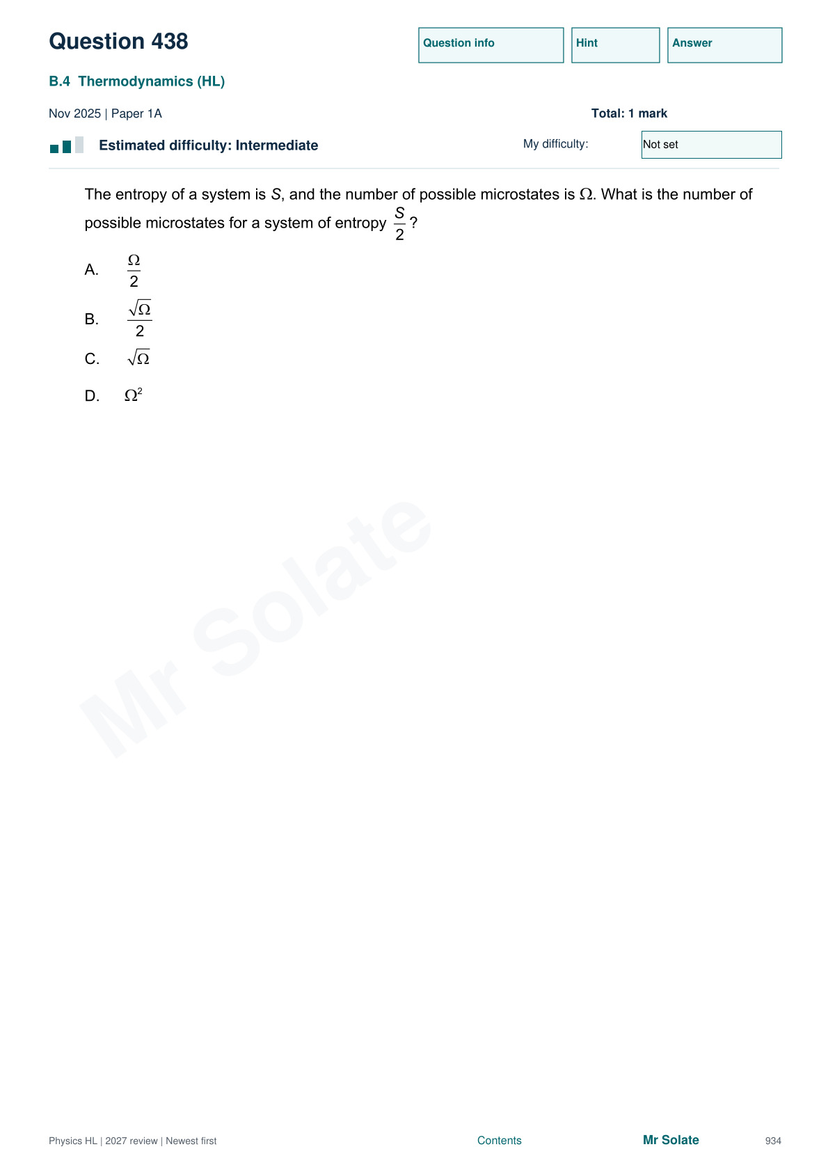 Original Physics question 438, page 934