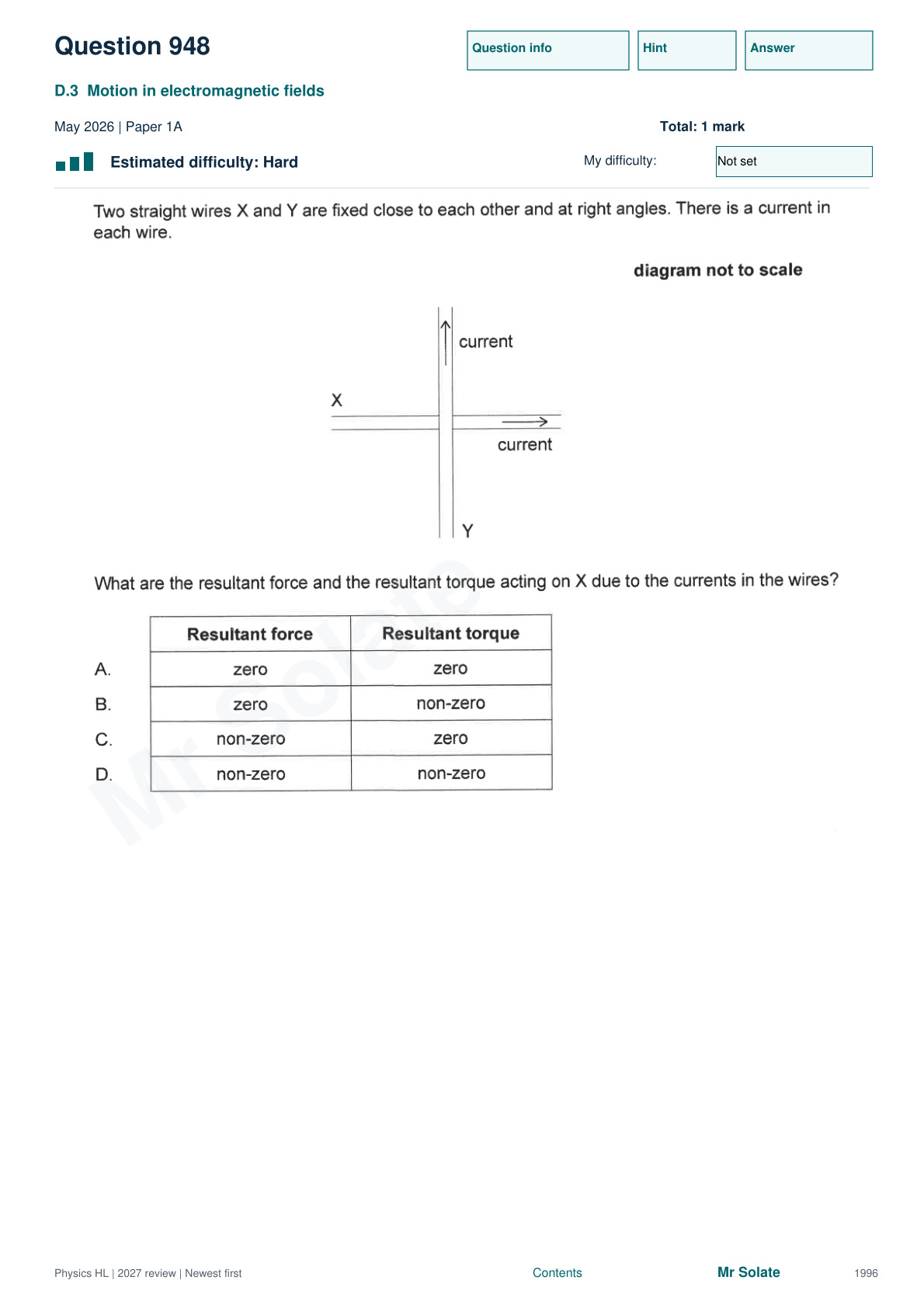 Original Physics question 948, page 1996