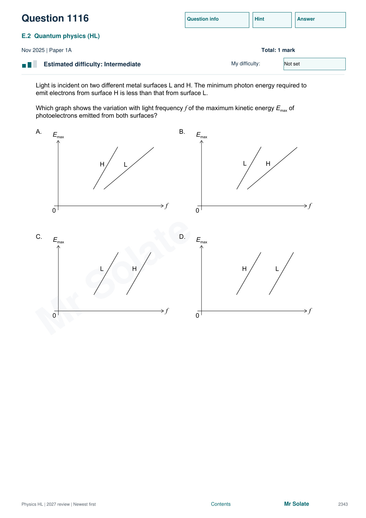 Original Physics question 1116, page 2343