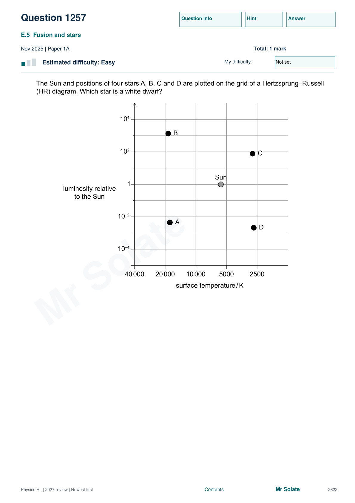 Original Physics question 1257, page 2622