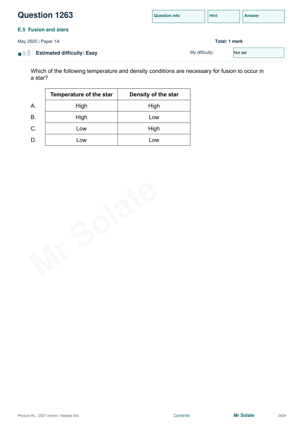 Original Physics question 1263, page 2629